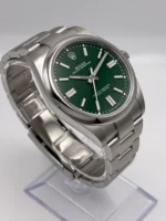 Rolex Oyster Perpetual Replica 124300 Stainless Steel Green Dial - Image 3