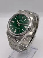 Rolex Oyster Perpetual Replica 124300 Stainless Steel Green Dial - Image 5