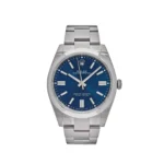 Rolex Oyster Perpetual Replica 124300 Stainless Steel Bright Blue Dial