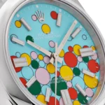 Rolex Oyster Perpetual Replica 124300 Stainless Steel 'Celebration Motif' Dial - Image 5