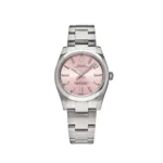 Rolex Oyster Perpetual Replica 124200 Ladies Stainless Steel Pink Dial
