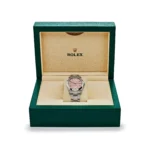 Rolex Oyster Perpetual Replica 124200 Ladies Stainless Steel Pink Dial - Image 6