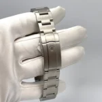 Rolex Oyster Perpetual Replica 114300 Stainless Steel Rhodium Slate Grey Stick - Image 6