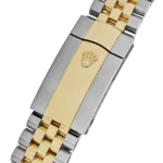 Replica Rolex Sky-Dweller 336933 Stainless Steel Yellow Gold Jubilee Black Dial - Image 7