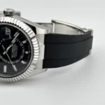 Replica Rolex Sky-Dweller 336239 White Gold Black Dial Oysterflex - Image 7