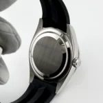 Replica Rolex Sky-Dweller 336239 White Gold Black Dial Oysterflex - Image 9