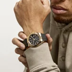 Replica Rolex Sky-Dweller 336238 Yellow Gold Bright Black Dial - Image 2