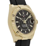 Replica Rolex Sky-Dweller 336238 Yellow Gold Bright Black Dial - Image 4