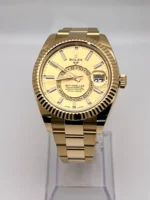 Replica Rolex Sky-Dweller 326938 Yellow Gold Champagne Dial - Image 2