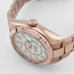 Replica Rolex Sky-Dweller 326935 Rose Gold White Dial - Image 5