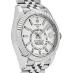 Replica Rolex Sky-Dweller 326934 Stainless Steel White Dial Jubilee - Image 4