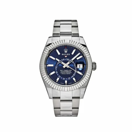 Replica Rolex Sky-Dweller 326934 Stainless Steel Blue Dial Oyster