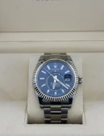 Replica Rolex Sky-Dweller 326934 Stainless Steel Blue Dial Oyster - Image 3