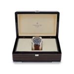 Replica Patek Philippe Calatrava 5524G-001 'Pilot' Travel Time White Gold - Image 8