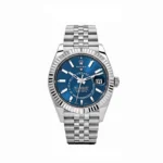 Replica Rolex Sky-Dweller 326934 Stainless Steel Blue Dial Jubilee