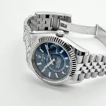 Replica Rolex Sky-Dweller 326934 Stainless Steel Blue Dial Jubilee - Image 3