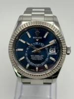 Replica Rolex Sky-Dweller 326934 Stainless Steel Blue Dial - Image 2