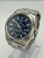 Replica Rolex Sky-Dweller 326934 Stainless Steel Blue Dial - Image 3