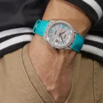 Rolex Day-Date 128159RBR White Gold Diamond Roman Dial - Image 3