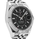 Replica Rolex Sky-Dweller 326934 Stainless Steel Black Dial Jubilee - Image 4