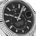 Replica Rolex Sky-Dweller 326934 Stainless Steel Black Dial Jubilee - Image 5