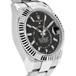 Replica Rolex Sky-Dweller 326934 Stainless Steel Black Dial - Image 3