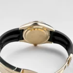 Replica Rolex Sky-Dweller 326238 Yellow Gold Champagne Dial Rubber Strap - Image 7