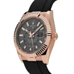 Replica Rolex Sky-Dweller 326235 Rose Gold Rhodium Dial - Image 3