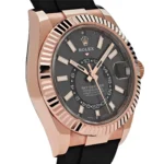 Replica Rolex Sky-Dweller 326235 Rose Gold Rhodium Dial - Image 4