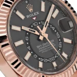 Replica Rolex Sky-Dweller 326235 Rose Gold Rhodium Dial - Image 6