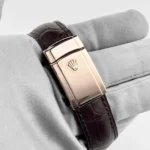 Replica Rolex Sky-Dweller 326135 Rose Gold Sundust Dial - Image 10