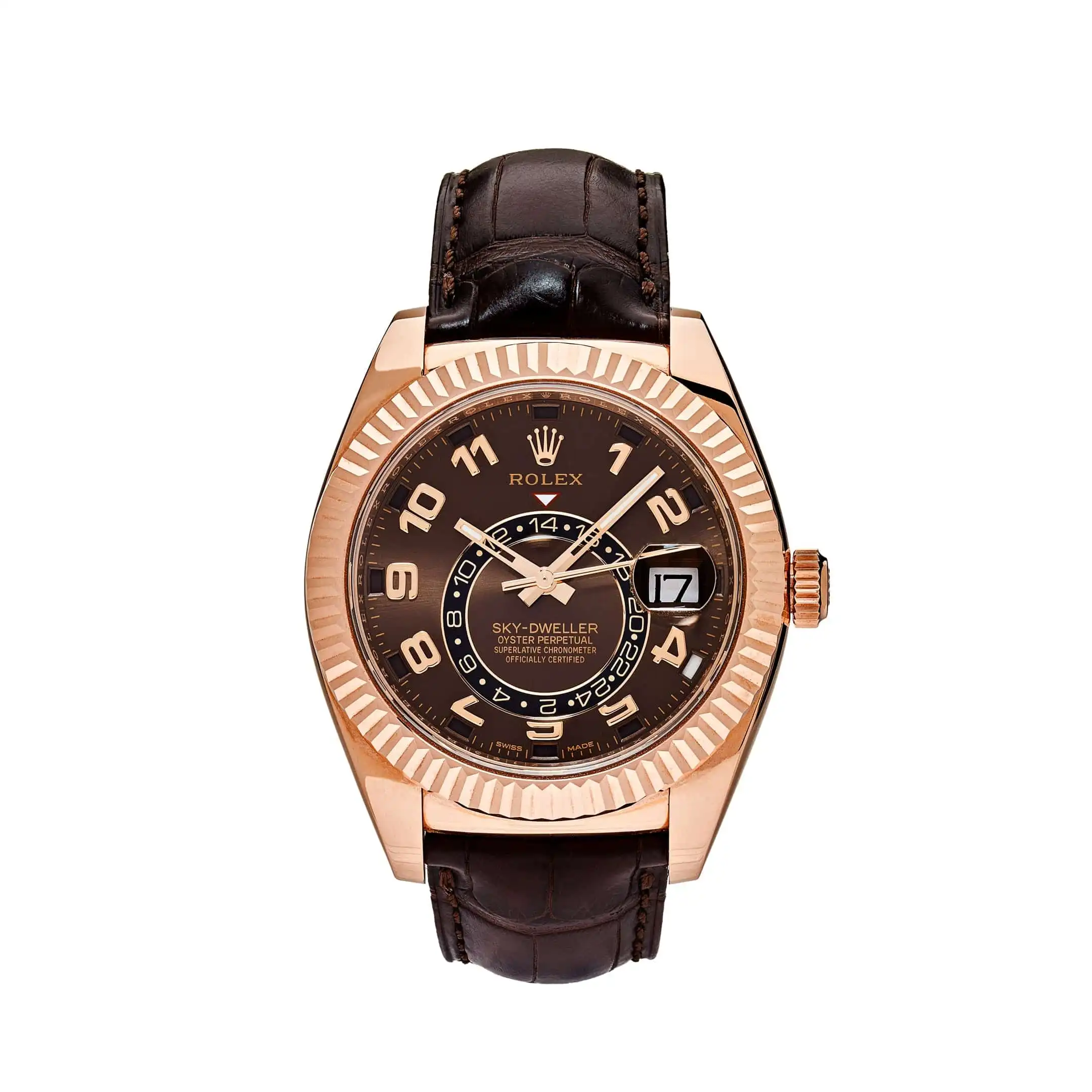 x3hxcxq2vnl.webp Replica Rolex Sky-Dweller 326135 Rose Gold Chocolate Dial - Image 1