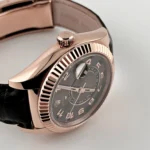 Replica Rolex Sky-Dweller 326135 Rose Gold Chocolate Dial - Image 4