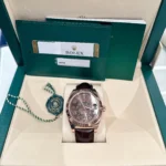 Replica Rolex Sky-Dweller 326135 Rose Gold Chocolate Dial - Image 10