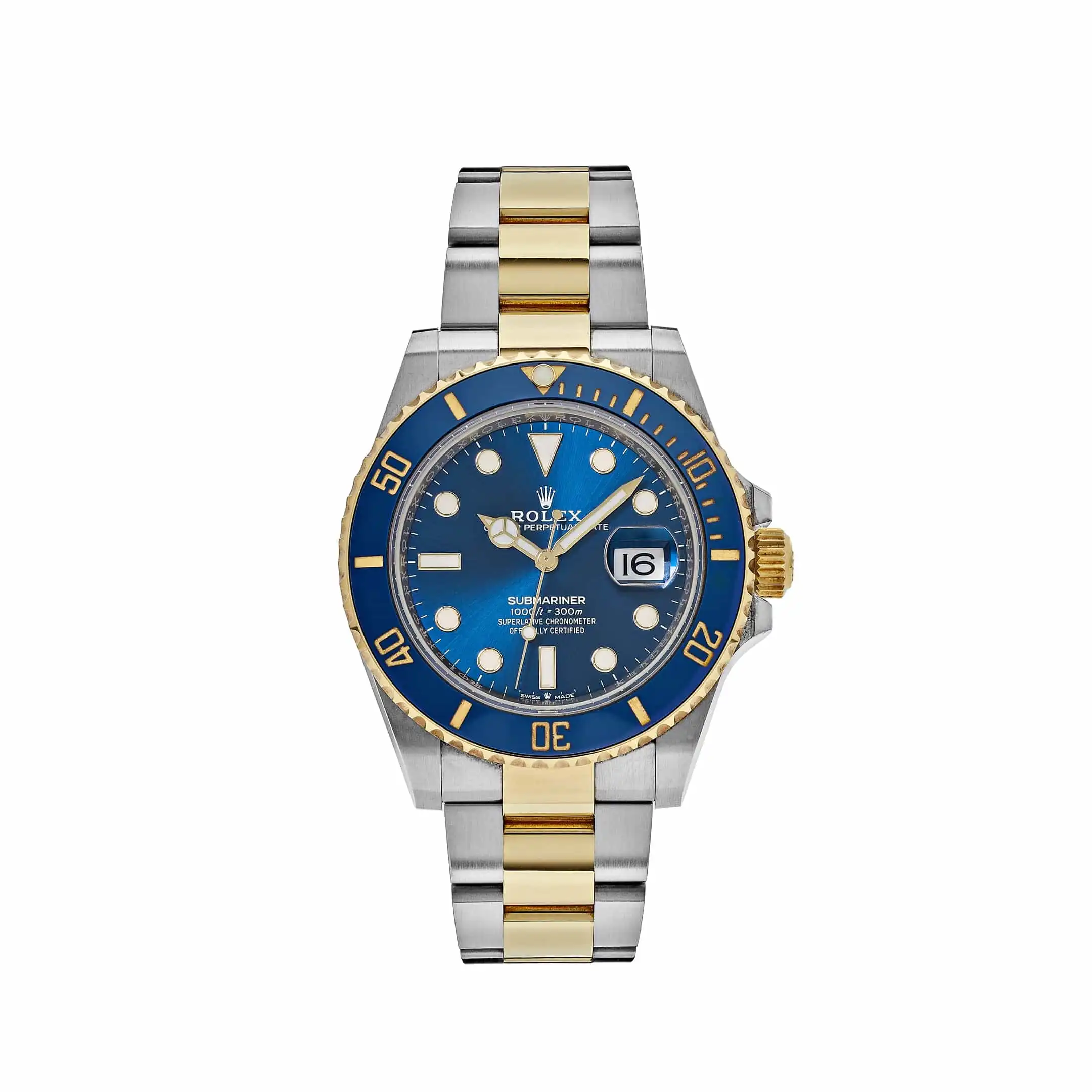 4nbgne0cz0x.webp Rolex Submariner Date Replica 126613LB Stainless Steel Yellow Gold Blue Dial - Image 1