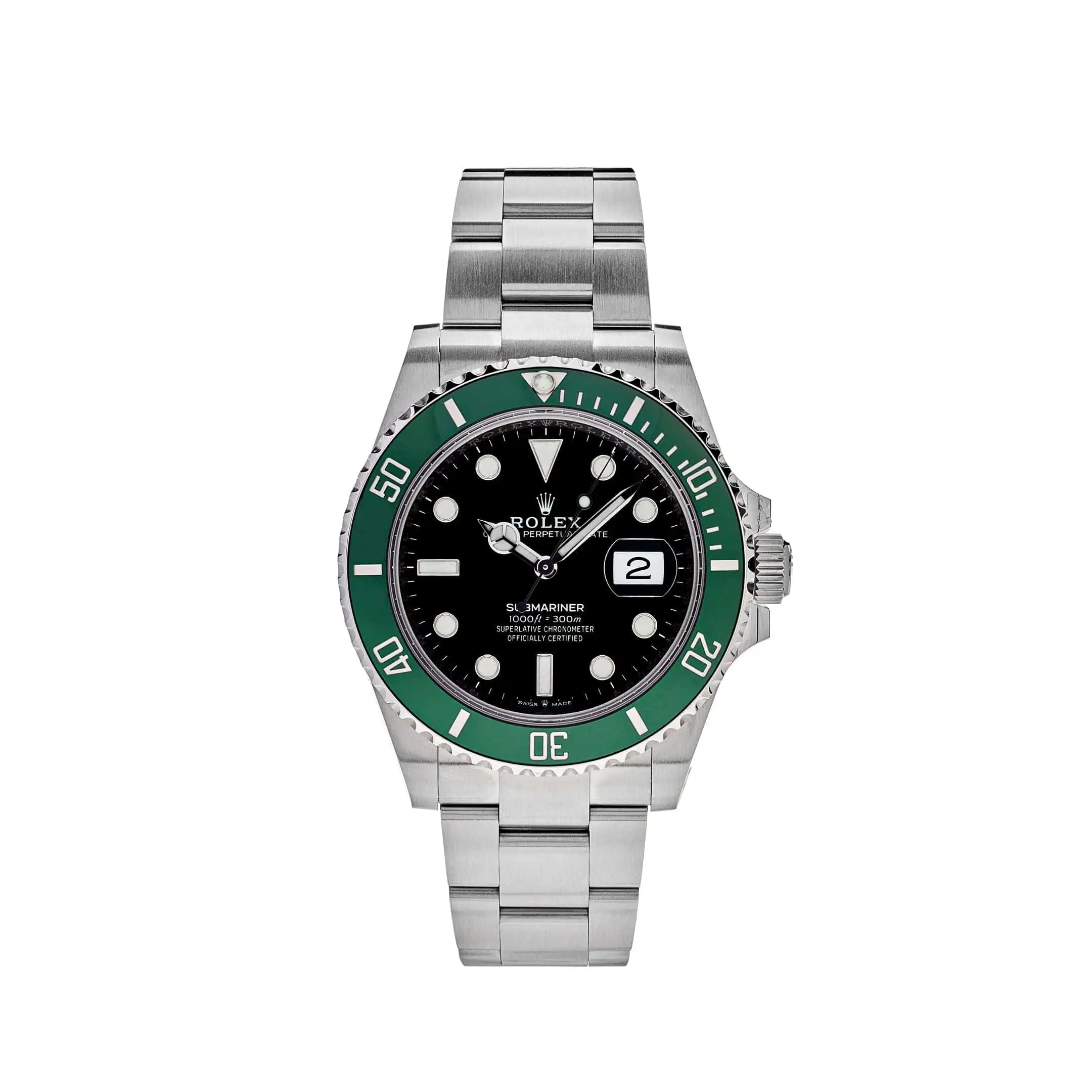 in5kyhqwnh3.webp Rolex Submariner Date Replica 126610LV 'Starbucks MK1' Stainless Steel Black Dial - Image 1