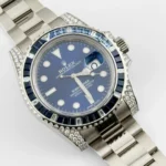 Rolex Submariner Date Replica 116659SABR White Gold Blue Dial Sapphire Diamond - Image 3