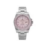 Rolex Submariner Date Replica 116610LN Stainless Steel Aftermarket Custom Made Pink Dial and Bezel