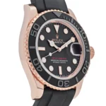 Rolex Yacht-Master Replica 126655 Rose Gold Black Dial - Image 6