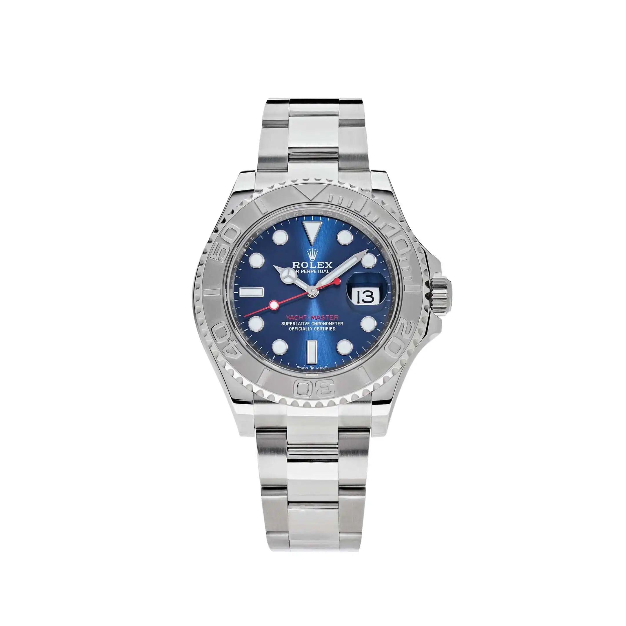yp2ruhj5lgl.webp Rolex Yacht-Master Replica 126622 Stainless Steel Blue Dial - Image 1