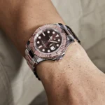 Rolex Yacht-Master Replica 126621 Stainless Steel Rose Gold Brown Dial - Image 2