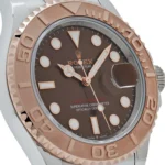 Rolex Yacht-Master Replica 126621 Stainless Steel Rose Gold Brown Dial - Image 5