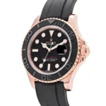 Rolex Yacht-Master Replica 116655 Rose Gold Black Dial - Image 3