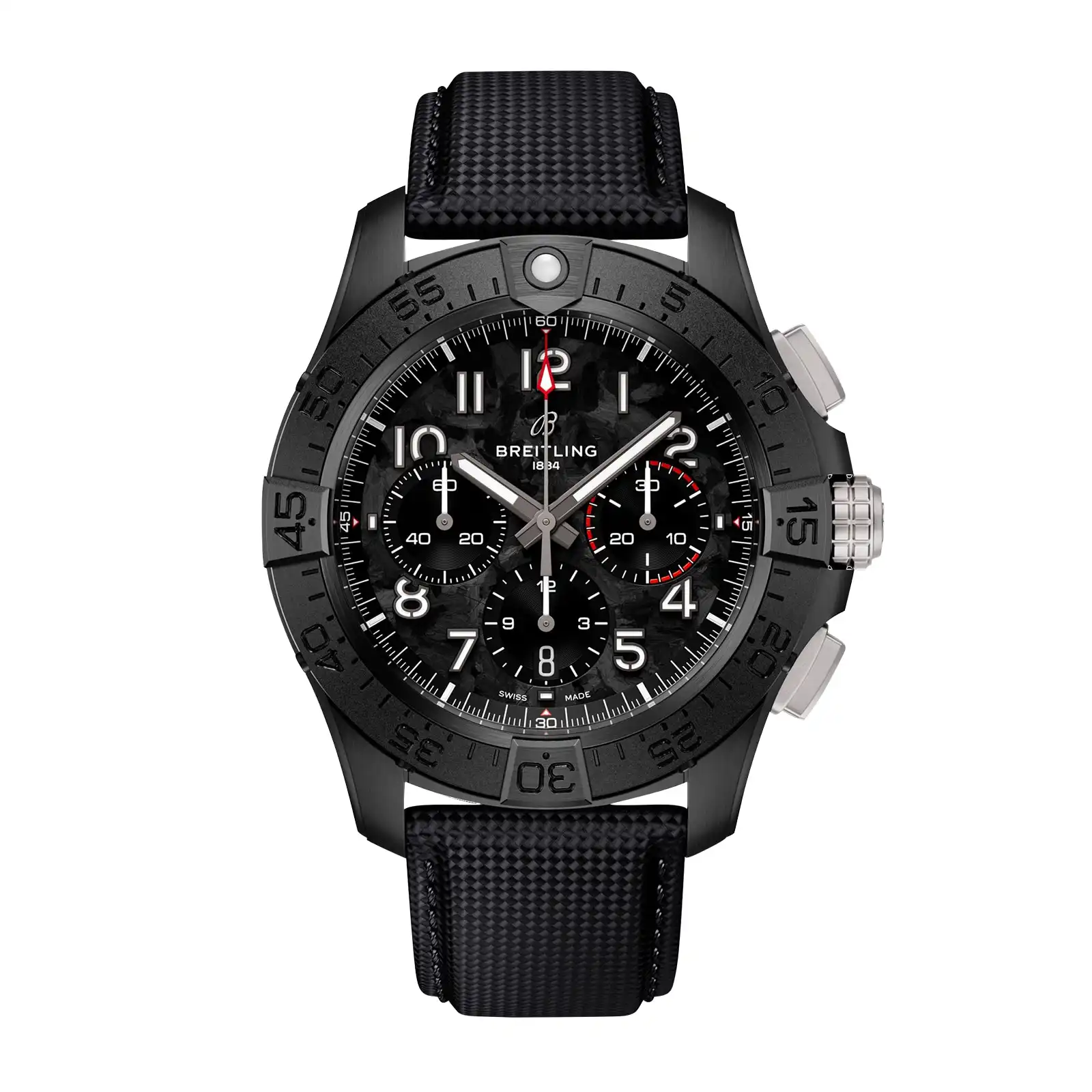 ywwlnhhmfam.webp Replica Breitling Avenger B01 Chronograph 44mm Night Mission Mens Black SB0147101B1X1 - Image 1
