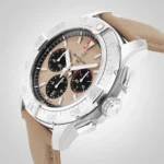 Replica Breitling Avenger B01 Chronograph 44mm Mens Beige Leather AB0147101A1X1 - Image 5