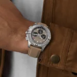 Replica Breitling Avenger B01 Chronograph 44mm Mens Beige Leather AB0147101A1X1 - Image 7