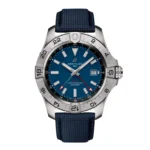Replica Breitling Avenger Automatic GMT 44mm Mens Blue Leather A32320101C1X1 - Image 7