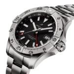 Replica Breitling Avenger Automatic GMT 44mm Mens Black Stainless Steel A32320101B1A1 - Image 3