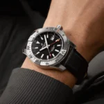 Replica Breitling Avenger Automatic GMT 44mm Mens Black Leather A32320101B1X1 - Image 5