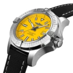 Replica Breitling Avenger Automatic 45 Seawolf Stainless Steel Leather Strap A17319101I1X2 - Image 3